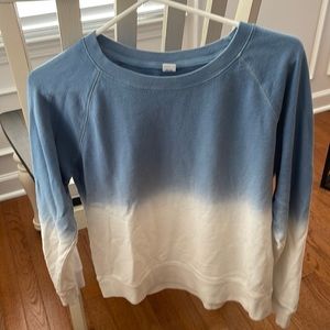 Old Navy Blue Tie Dye Crewneck Sweatshirt Size Small